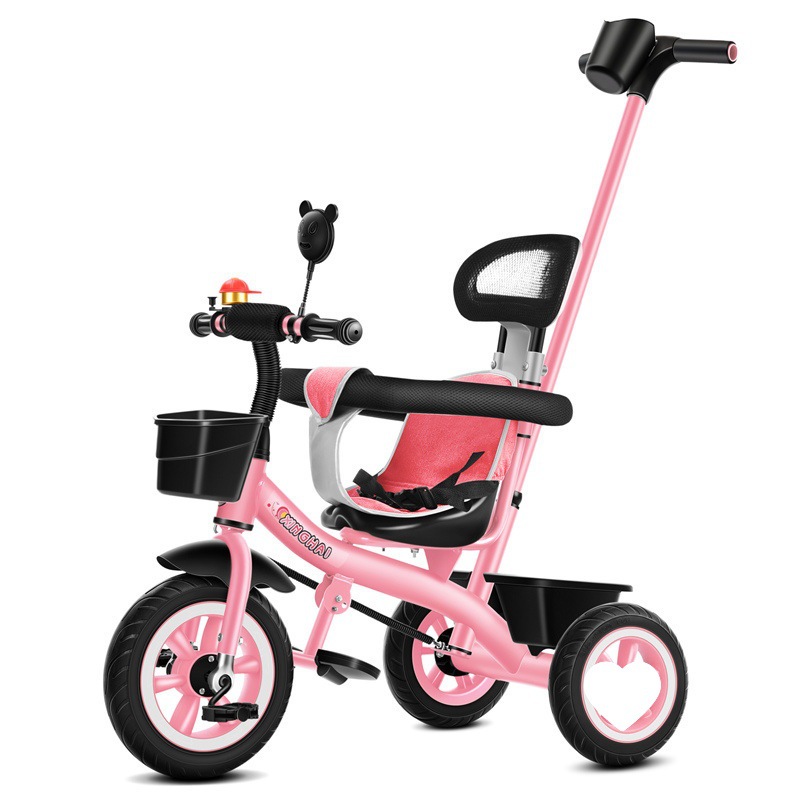 샴페인 핑크 티타늄 빈 휠 푸시로드 가드레일