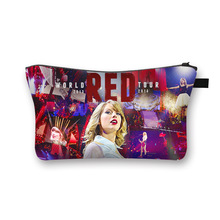 新品Taylor Swift泰勒斯威夫特化妆包大容量明星收纳包时尚手拿包