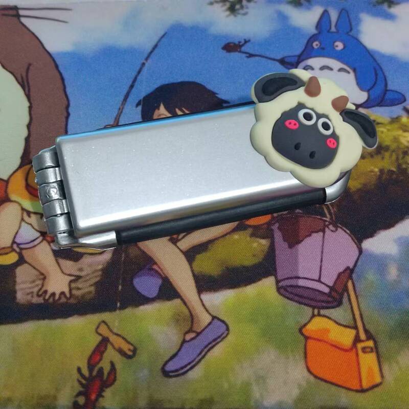折り畳み可能な櫛携帯型女性旅行携帯児童少女静電気防止テープ鏡一体エアバッグエアマット櫛|undefined