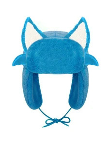 Fábrica de venta directa de otoño y invierno gorra de dibujos animados espesa para hombres y mujeres lindos gorra de protección de oídos caliente gorra de pelo frío gorra