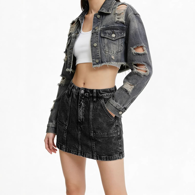 Summer New High-Waisted A-Line Denim Skirt Pants for Women, Slimming Two-In-One Design with Anti-Exposure Lining, Versatile Shorts for Petite Figures Summer New High-Waisted A-Line Denim Skirt Pants for Women, Slimming Two-In-One Design with Anti-Exposure Lining, Versatile Shorts for Petite Figures