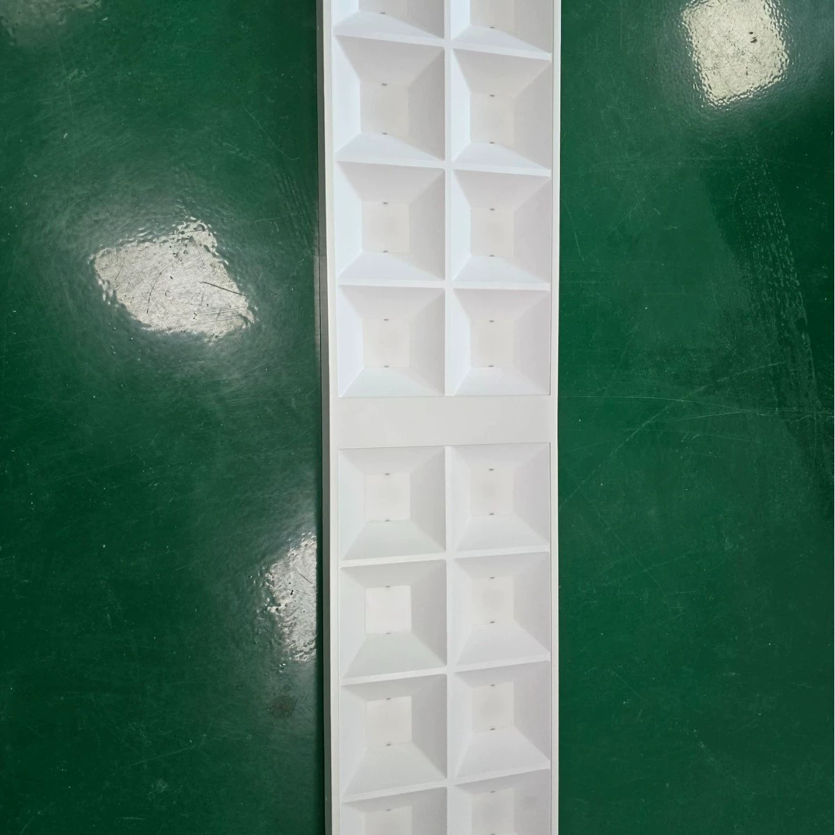 Rectangular lamp, built-in lights for office, 1200 cells, 36W, 40W