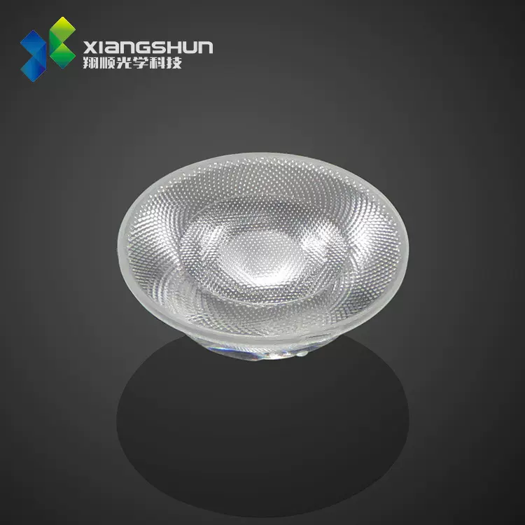35mm直径超薄防眩透镜COB筒灯透镜 LED嵌入式天花射灯无主灯透镜