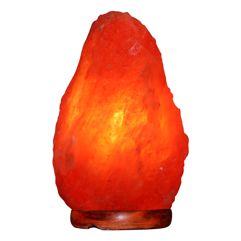Venta al por mayor de la fábrica lámpara sal del Himalaya exportación cristal paloma rojo sangre blanco gris regalo dormitorio noche mineral Luz