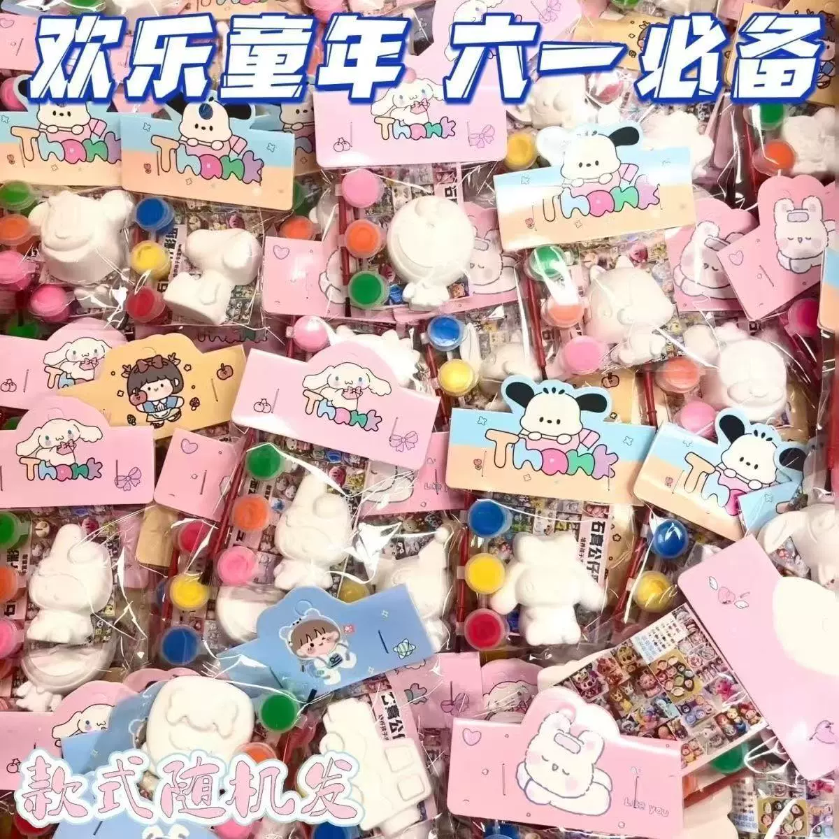 Гипсовая кукла детская игрушка раскрашенная граффити 61