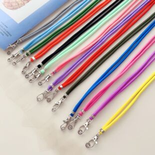 Mobile phone lanyard halter creative slide buckle fashion chain female key card holder multi-functional Universal drop-resistant anti-lost lanyard