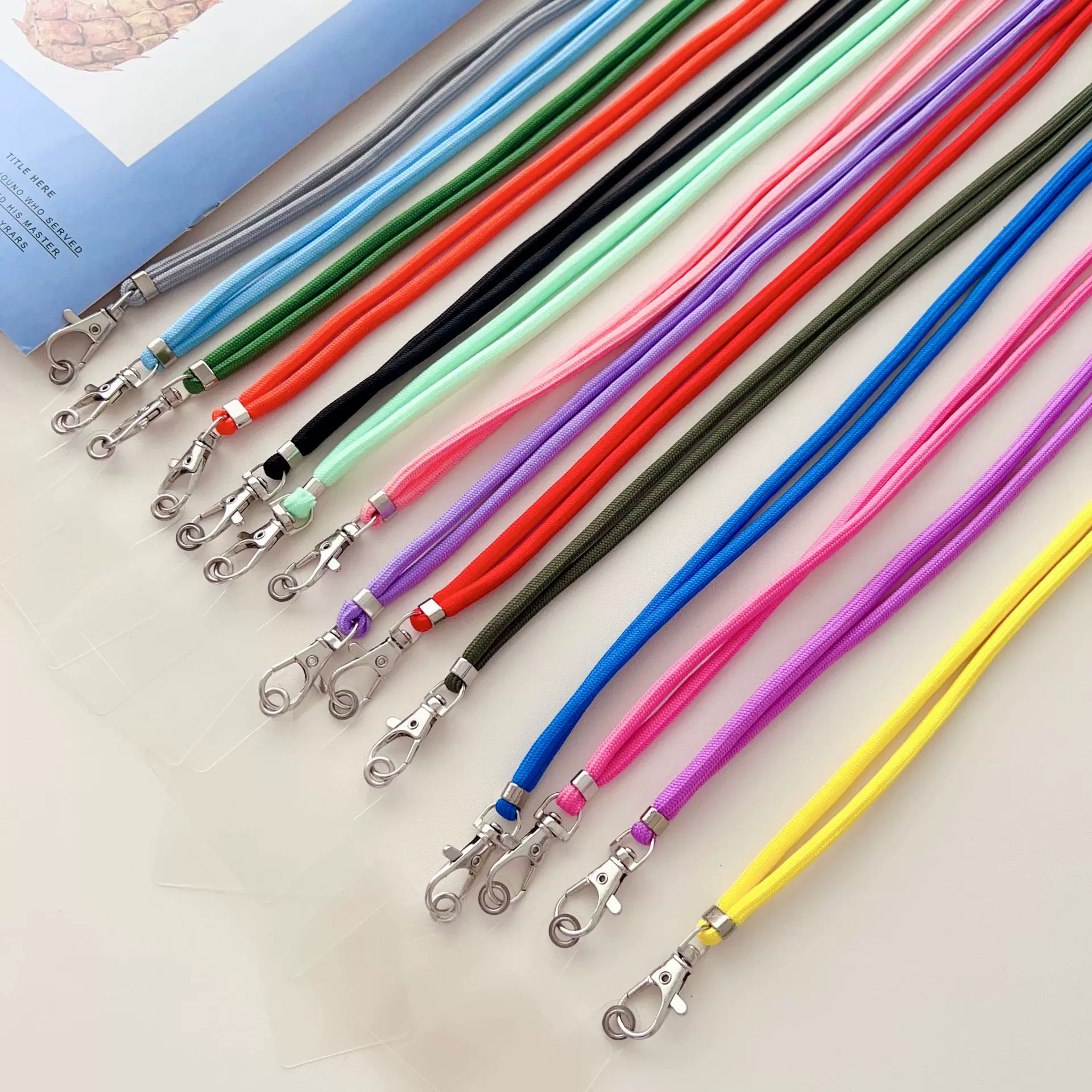 手机挂绳挂脖 创意滑扣时尚链女钥匙卡套多功能通用防摔防丢挂绳