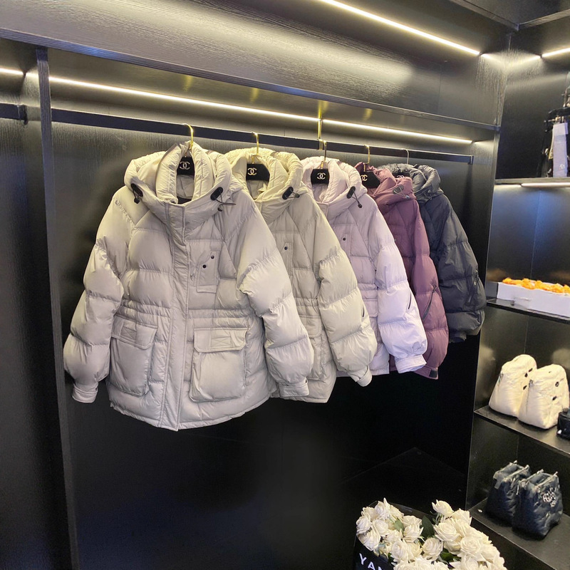 New National Standard White Duck down Jacket Mid-Length Slim Casual Korean Style Thickened Hooded Winter Loose and Versatile Fashion New National Standard White Duck down Jacket Mid-Length Slim Casual Korean Style Thickened Hooded Winter Loose and Versatile Fashion