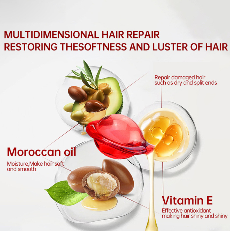 90g Weight Hair Care Essential Oil Personal Care Type 1 Piece Quantity Hair Care Essential Oil Capsules Material Letter Pattern Classic Style Style Letter Hair Care Essential Oil Classic Style Personal Care 4