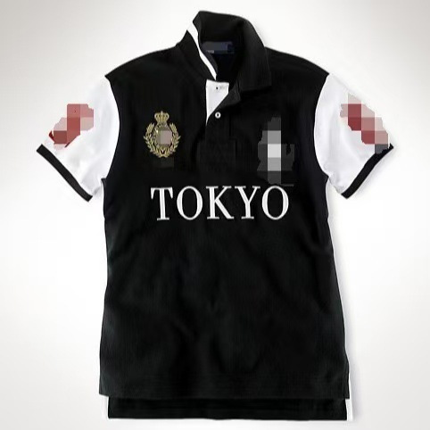 Summer Export Men's Polo Shirt Hot-Selling Malaysian Pure Cotton Turn-Down Collar Urban Style Casual Large Size Short-Sleeve T-Shirt Summer Export Men's Polo Shirt Hot-Selling Malaysian Pure Cotton Turn-Down Collar Urban Style Casual Large Size Short-Sleeve T-Shirt