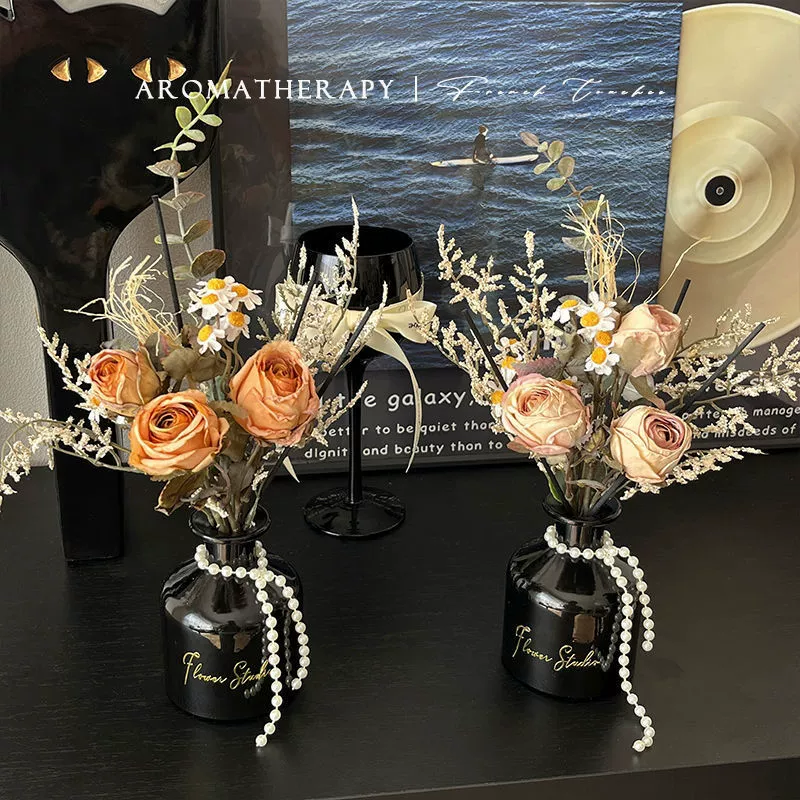 Без огня ароматерапия для домашнего обихода Длительная спальня ленивый уик-энд в ванной комнате с сушеными цветами украшение нишу высокого класса