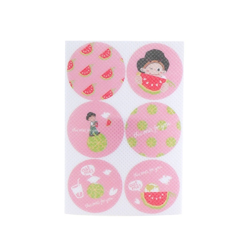 summer children's cartoon oil