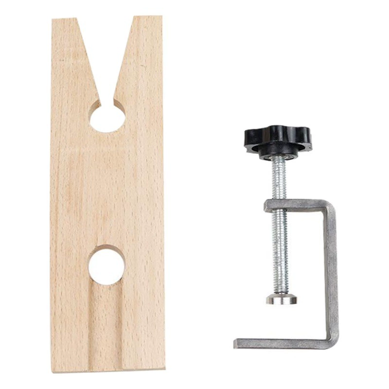 Деревянная форма, удерживающая деревянную вилку стола с зажимом Подвижный стол для кунг-фу Деревянная пробка Ручная лобзик Деревянный стол Золотой инструмент