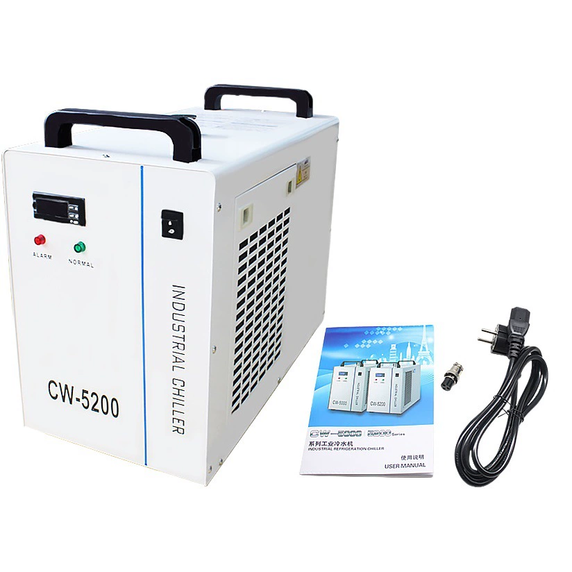 Лазерный охладитель для гравировальных и лазерных станков CW3000, CW3500, CW5000, CW5200, для оптоволоконных лазеров