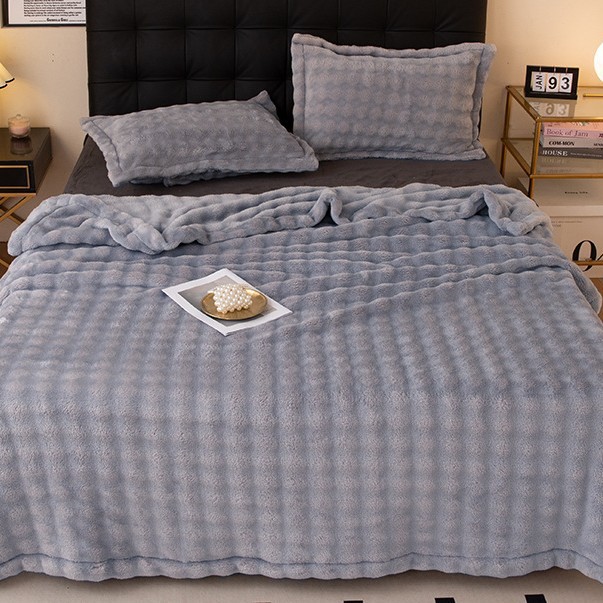 Otoño y invierno nuevo tipo de imitación de goma de seda espuma mantas sofá dormitorio coche de oficina de almuerzo dormitorio caliente