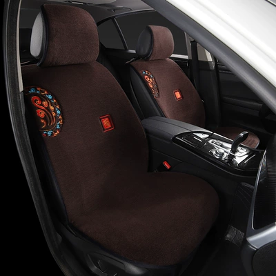 Wool pad – 2024 Pure Wool Car Cushion - junlins-world-brown-two-standards