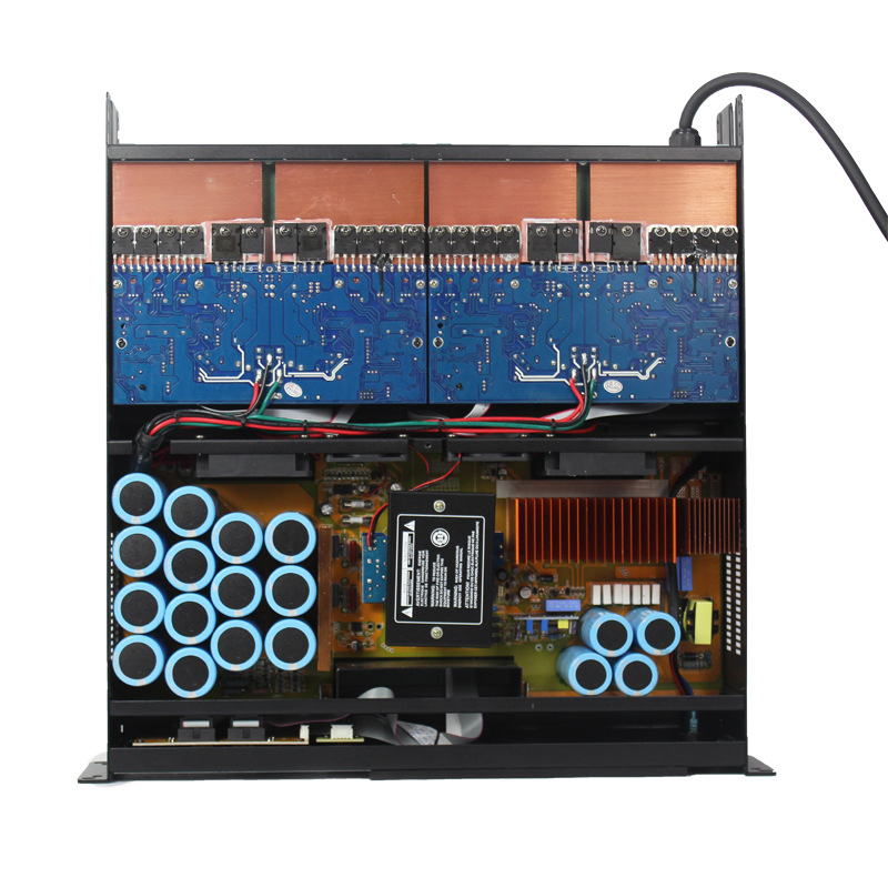 Amplificador de rendimiento de etapa DSP amplificador de potencia de procesamiento de audio digital profesional de cuatro canales 1350W8 euro