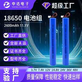 工厂定制18650锂电池组时代LED灯箱消防应急3S-11.1V2600mAh电池
