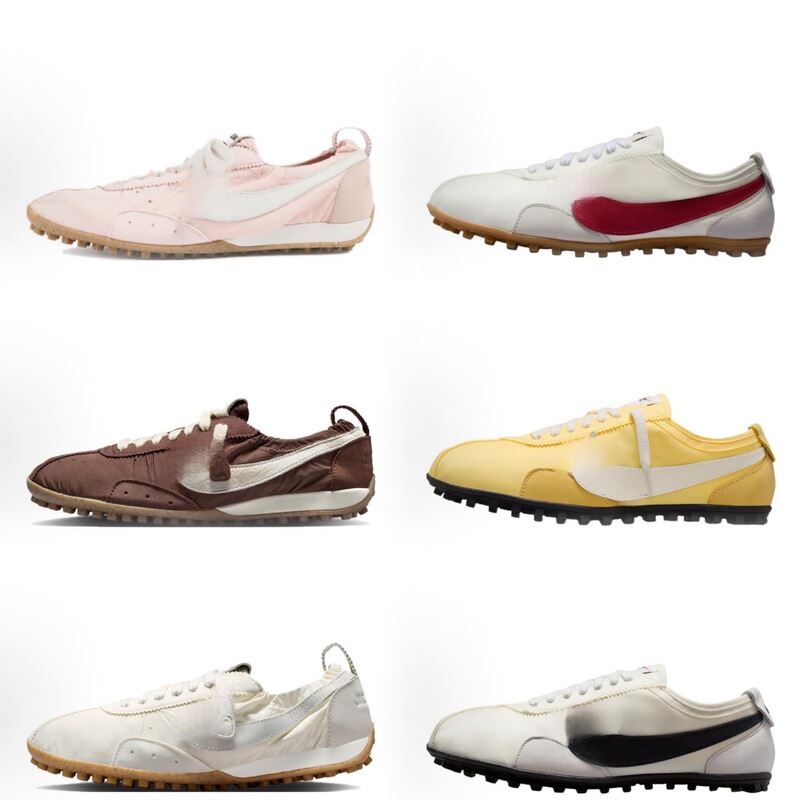 High-quality, authentic version of Jacquemus ballet flat moon shoes, moon OG retro nylon casual shoes High-quality, authentic version of Jacquemus ballet flat moon shoes, moon OG retro nylon casual shoes
