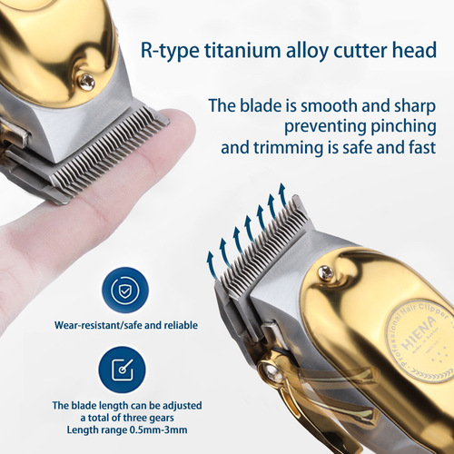 Hair clipper beauty electric hair pusher hair clipper electric electric hair trimmer oil head carving knife bald barber professional 