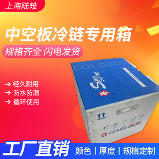 Pharmaceutical biological Transportation Cold Chain special box refrigerated transfer box cold transportation calcium plastic box