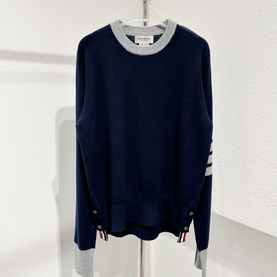 THOM BRASSY 3107 Полная шерстяная белая полоска