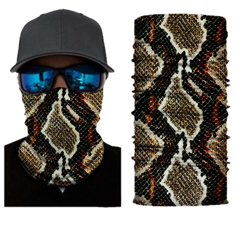 Xunhui en stock impreso camuflaje mágico pañuelo multifunción equitación máscara perfecta protección solar a prueba de viento Amazon