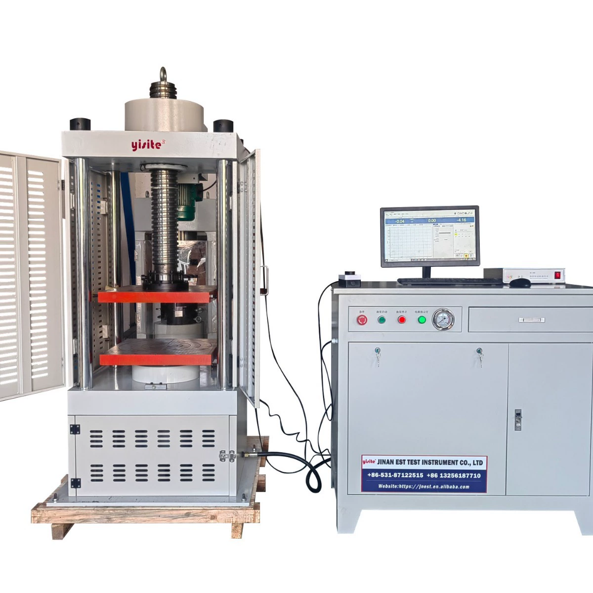 Трансграничный компьютеризированный полностью автоматический пресс для испытаний на постоянное напряжение, машина для испытаний алюминиевых профилей на сжатие