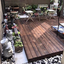 户外防腐木地板阳台庭院实木平台花园榻榻米台阶露台木地台摆摊