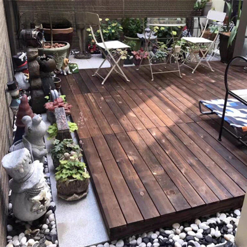 户外防腐木地板阳台庭院实木平台花园榻榻米台阶露台木地台摆摊