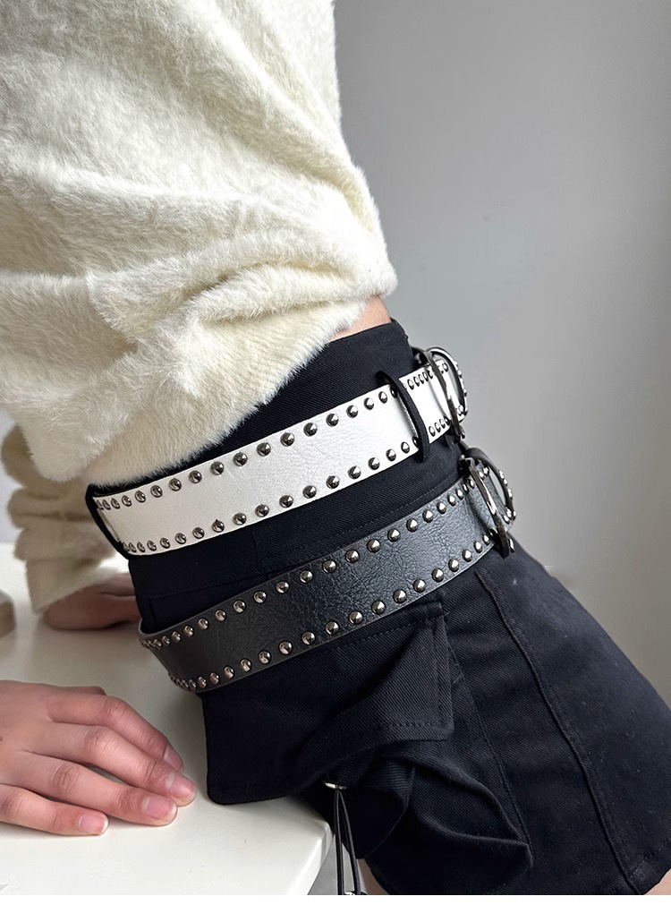 100g Weight Belt Classification 1 Piece Quantity Holiday, Street Occasion Pu Leather, Alloy Material Solid Color Pattern All Seasons Season Women's Gender Simple Style, Streetwear Style Simple Style Streetwear Solid Color Pu Leather Alloy Women's Leather Belts 9