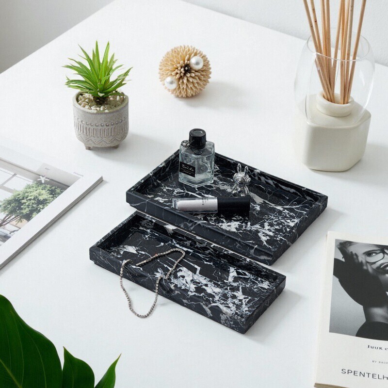 Factory Natural Marble Bathroom Tray Fruit Tray Jewelry Tray Home Decoration Decorations Cosmetic Tray Factory Natural Marble Bathroom Tray Fruit Tray Jewelry Tray Home Decoration Decorations Cosmetic Tray