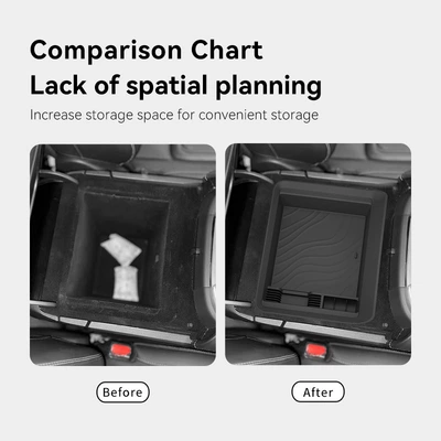 Car storage bag/box of Patrol Y63 armrest