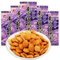 Hottest Trend Nostalgic Step-by-Step Nanjing Duck Flavor Rice Crackers Puff Snack Craving Crispy Snack