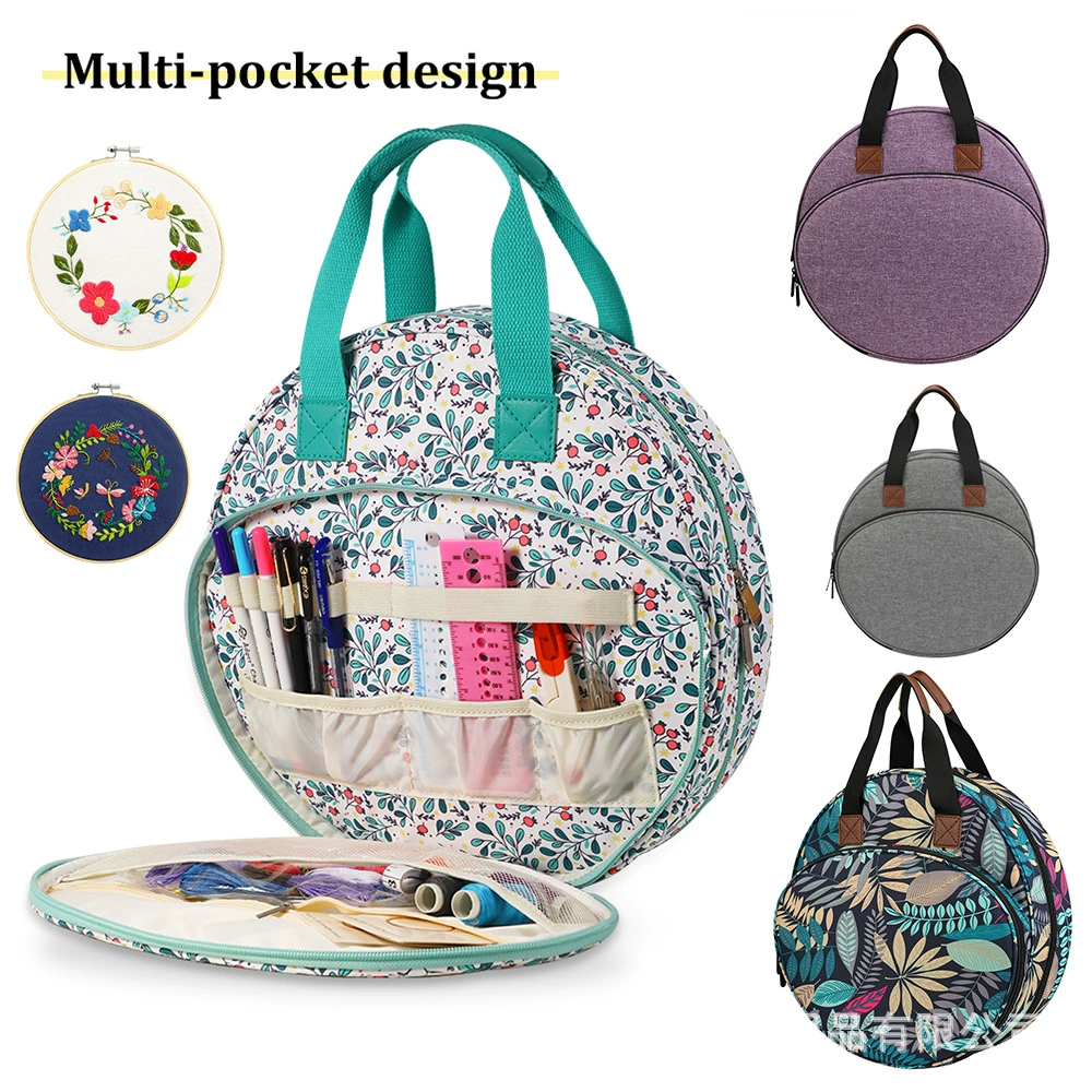 Вышивка набор инструментов вышивка сумка крестик вышивка сумка сумка для хранения вышивка сумка Оксфорд ткань многослойная сумка