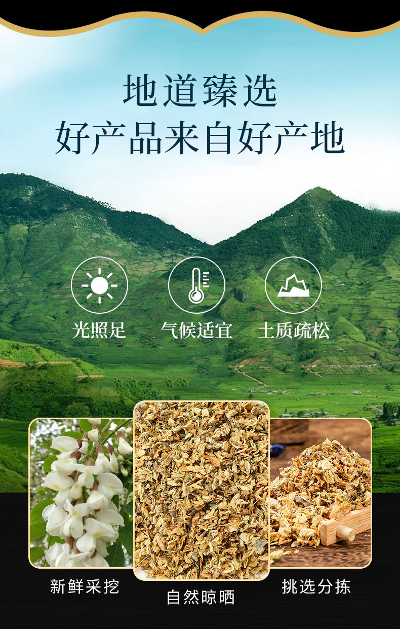 Huai Hua (Sophora japonica) — Dried Pagoda Tree Flower & Flower Bud, Food Herb overview
