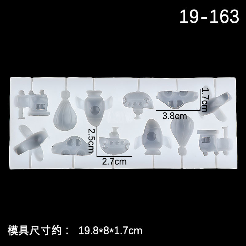 Palo Lollipop molde de silicona hogar de dibujos animados pequeño tamaño casero creativo molde de chocolate una variedad de modelos caseros