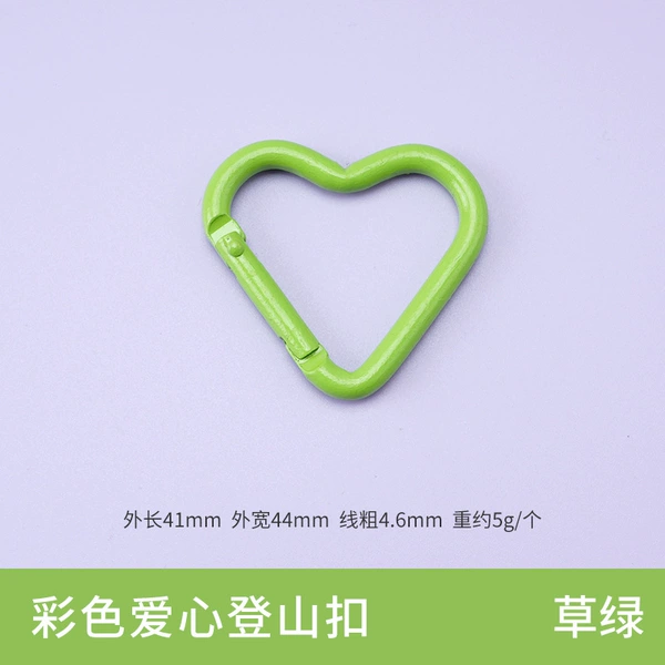 Heart-shaped (23# grass green)