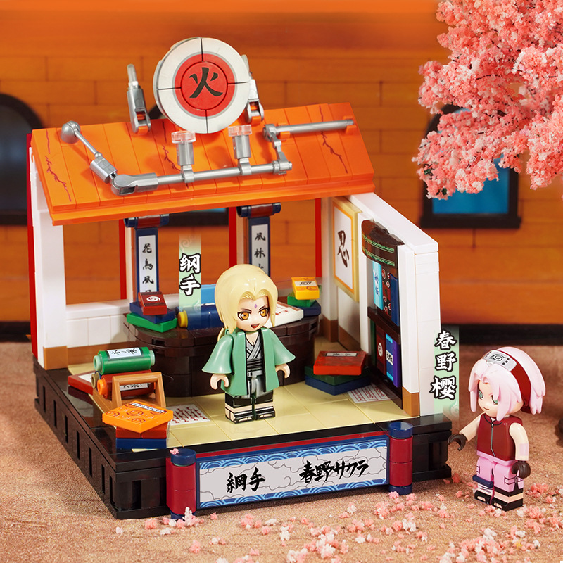 Auto Parts and Accessories — Rěnzhě Obito Assembled Toys - beige-naruto-office