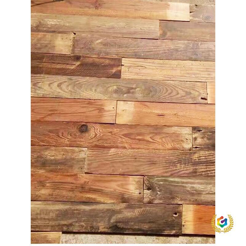Old Wooden Boards, Vintage-Style Weathered Second-Hand Wooden Boards, Natural Wood for Homestay Decoration, Solid Wood, Natural Pine Wood, Cedar Wood