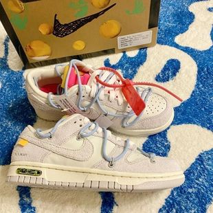 Pure original Putian Dunk Off joint strap The 50 men's and women's board shoes couple wear-resistant suede sneaker