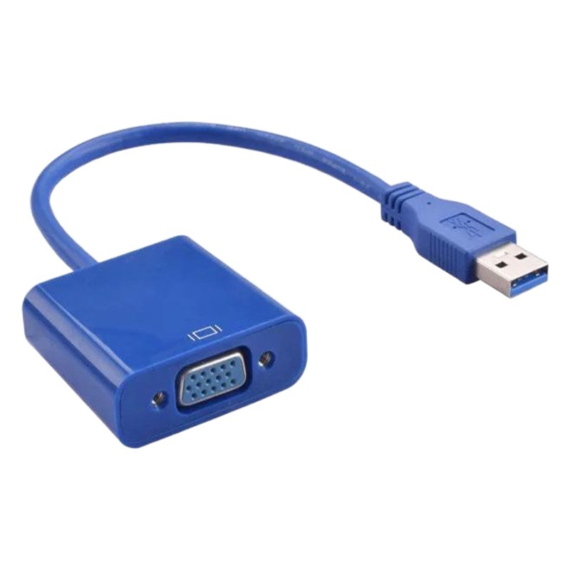 USB a VGA convertidor ordenador 3,0 transferencia externa interfaz gráfica proyector pantalla HD cable