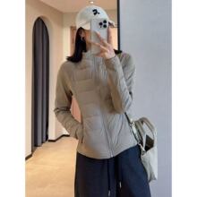 lu家新国标90白鸭绒修身显瘦小个子短款羽绒服外套女Y1008X