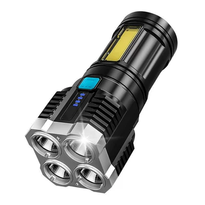 UV fənərlər four-light strong long-range flashlight