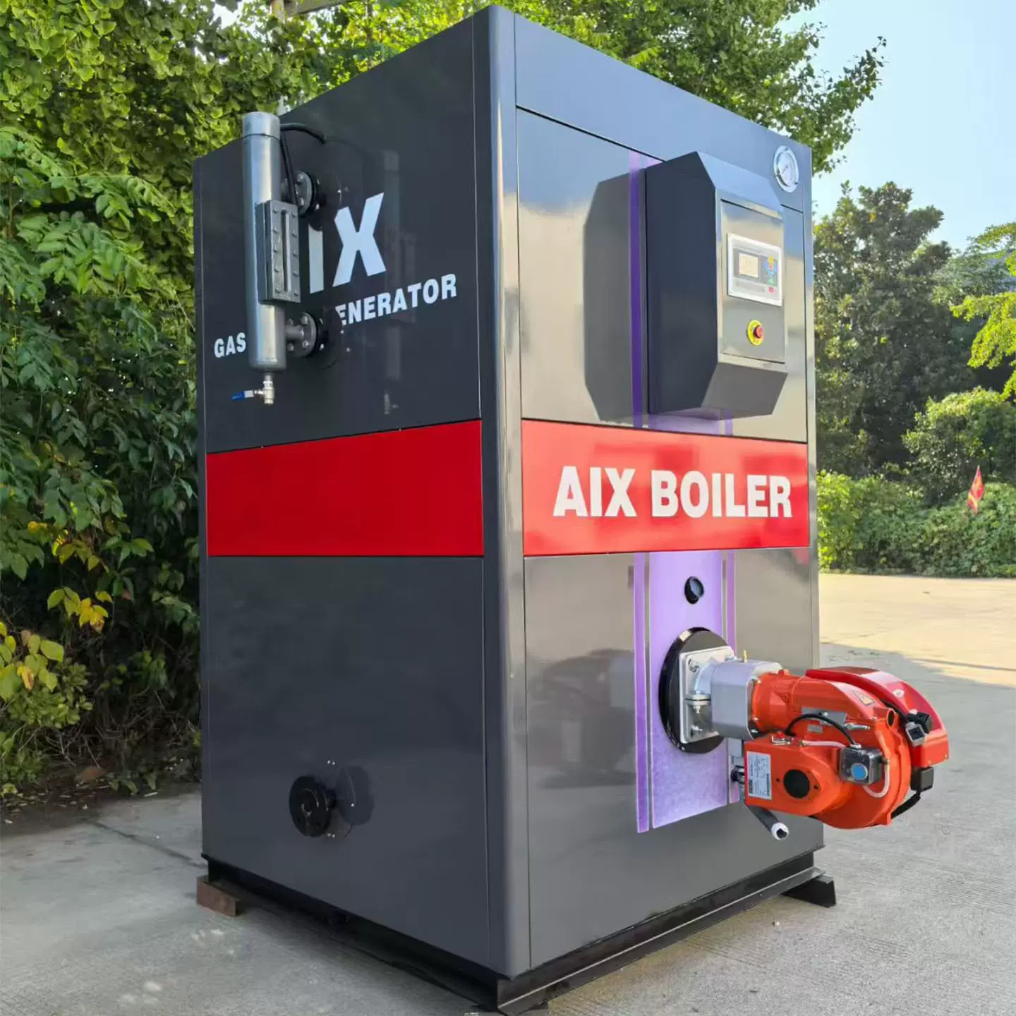 全自动燃油气蒸汽发生器工业蒸汽机低氮燃气蒸汽发生器全冷凝节能