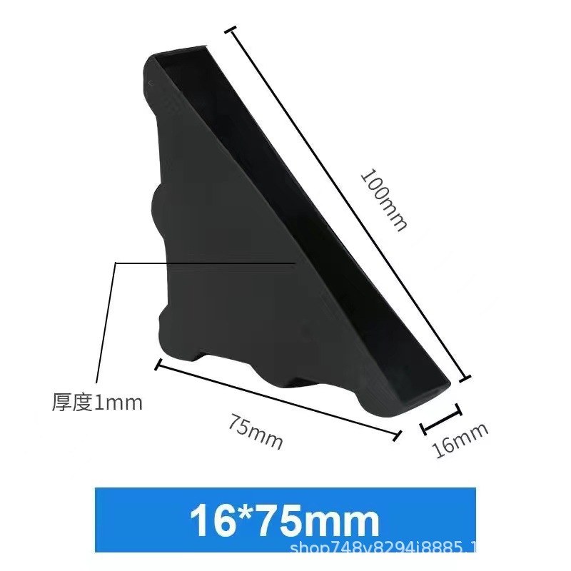 Embalaje de muebles triángulo anticolisión protección de esquina de plástico vidrio mármol protección de esquina de plástico fabricante