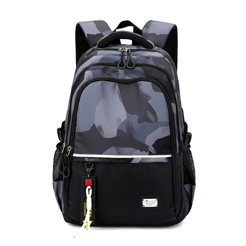 Nueva mochila de los hombres mochila niños estudiantes universitarios casual gran capacidad de los hombres ligero impermeable viaje ordenador mochila
