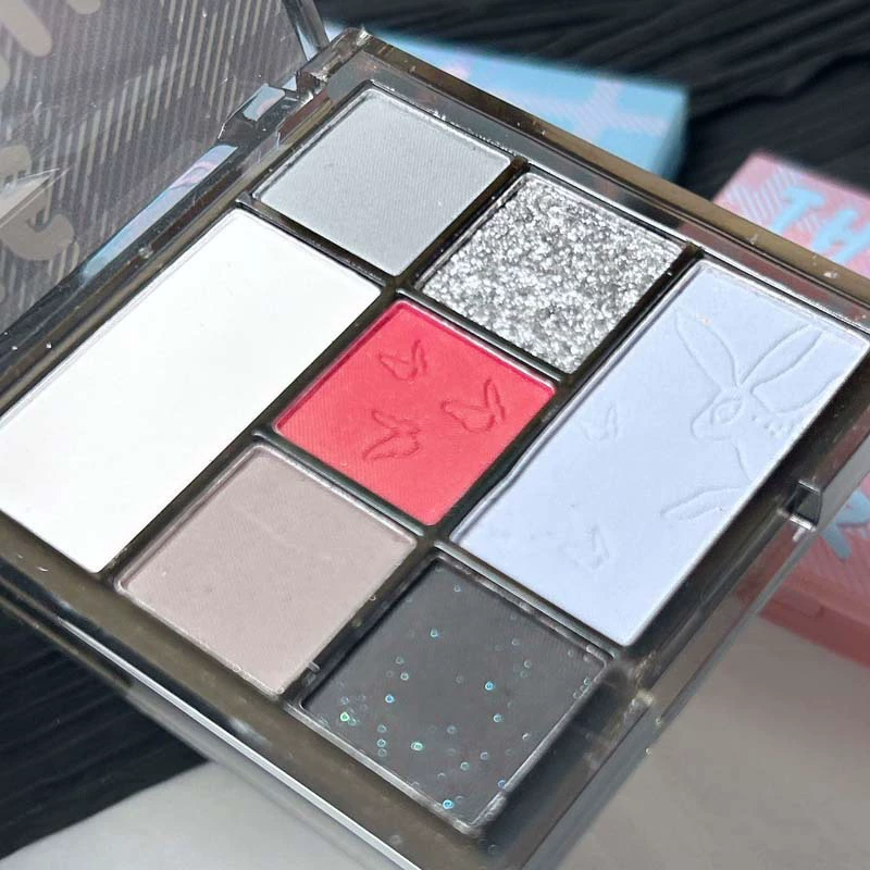 HERORANGE Universal eyeshadow palette, matte nail sequins, 7 colors