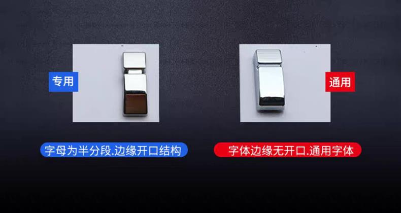 Suitable for BMW rear emblems M135i, M235i, M550i, new rear emblems for 1 Series and 2 Series modified car stickers