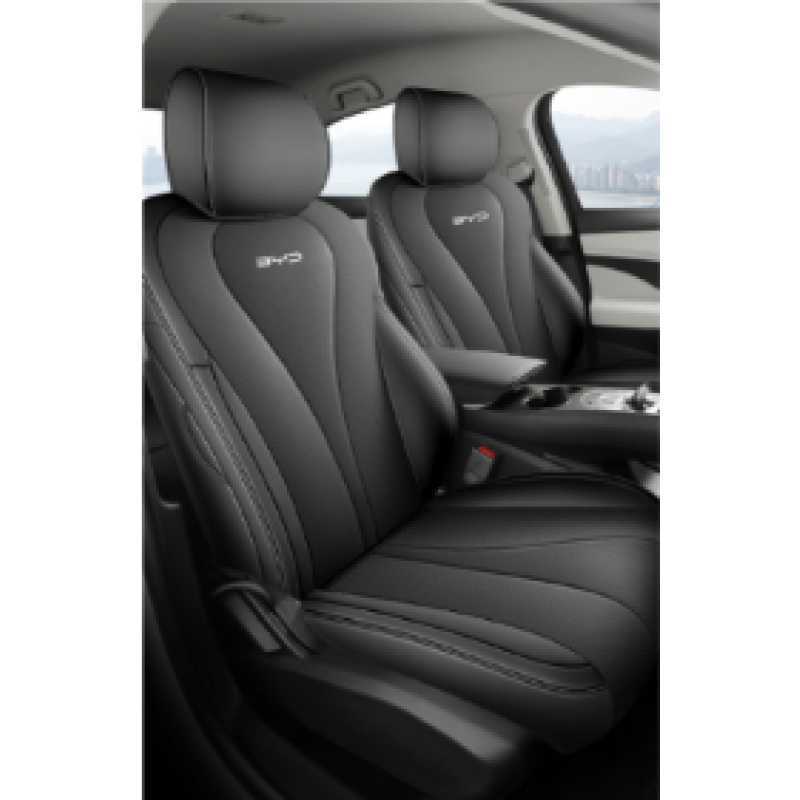 Modelə uyğun (Original) oturacaq örtükləri — BYD Leather - dark-night-black